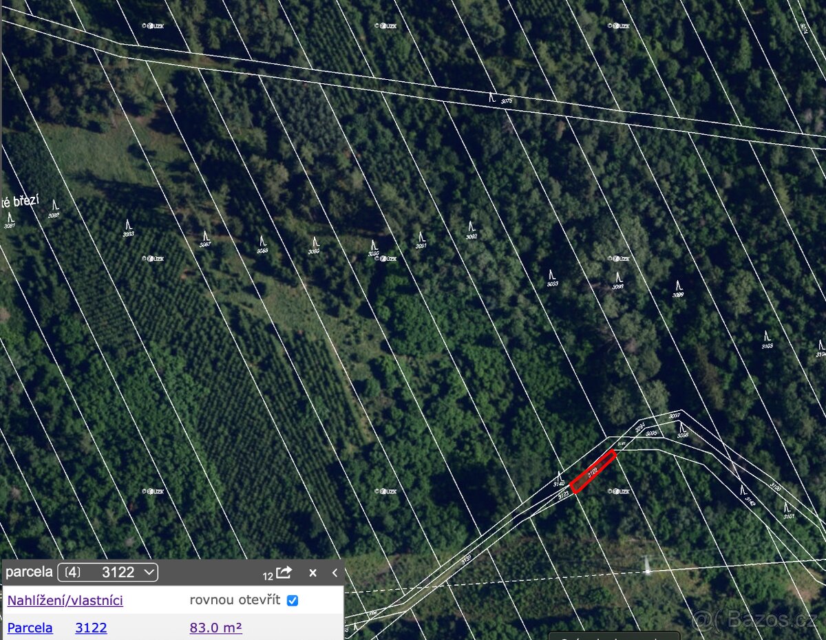 Prodej lesa v k.ú. Malhostovice - Tišnov - 7