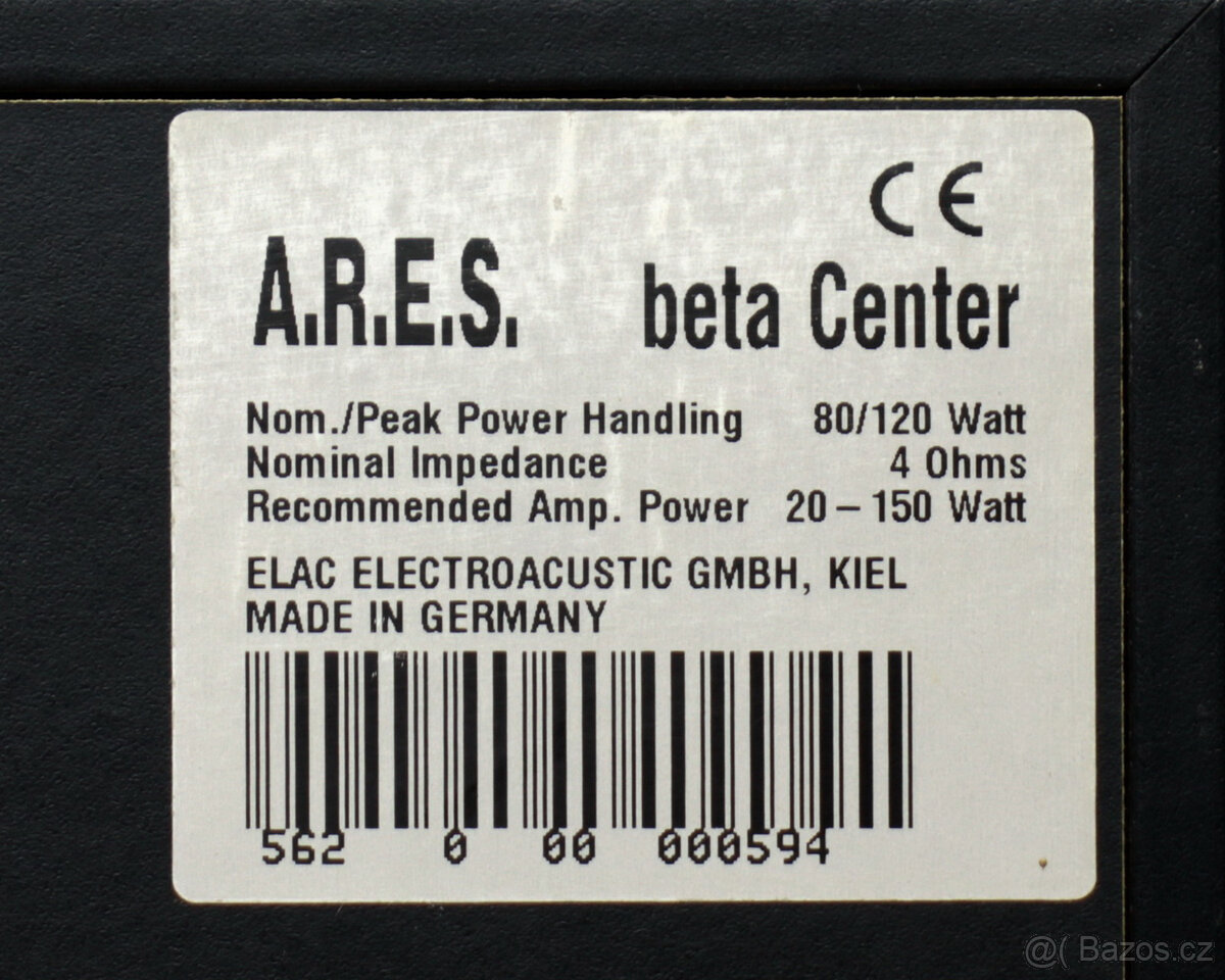 Centrální reprobedna Elac A.R.E.S. - 7