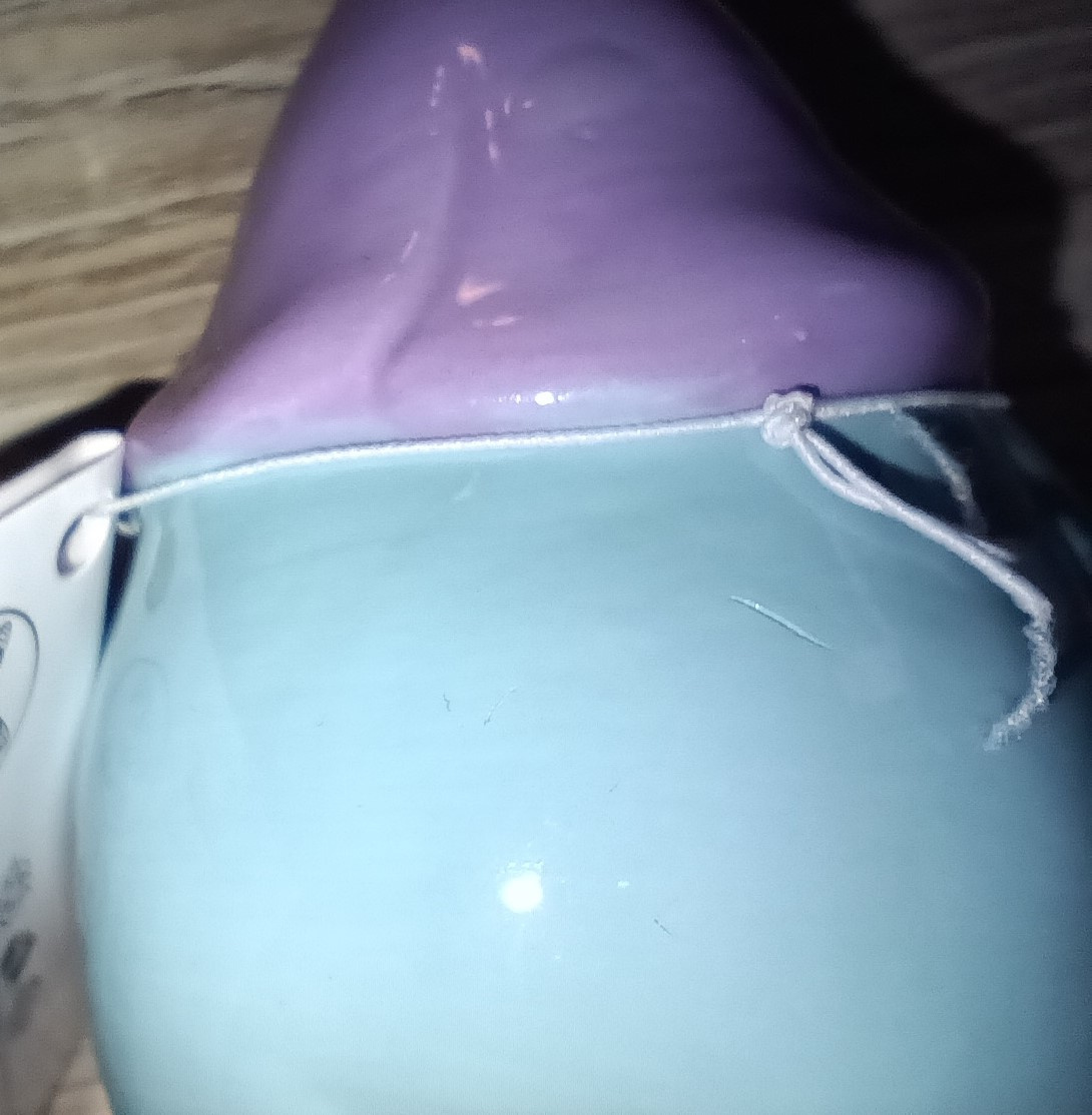 Vánoční svíčka Betlém + porcelánový skřítek - 7