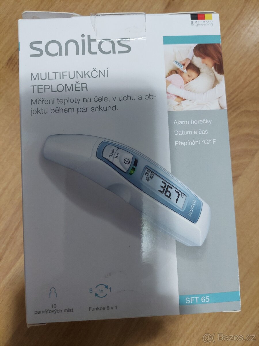 Detsky multifunkcni teplomer čelni a ušni - 7