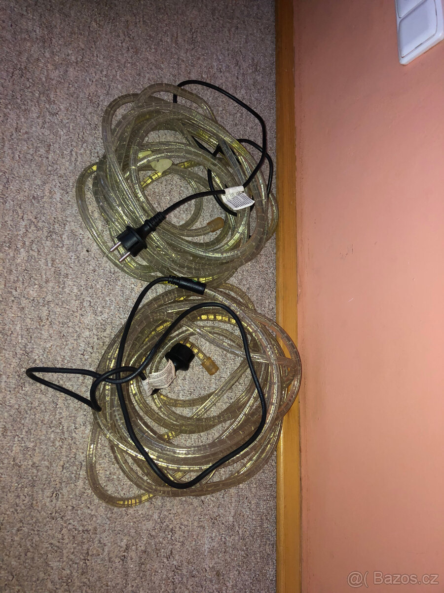 Neon světelné hadice 5 m - několik, nové i použité - 7