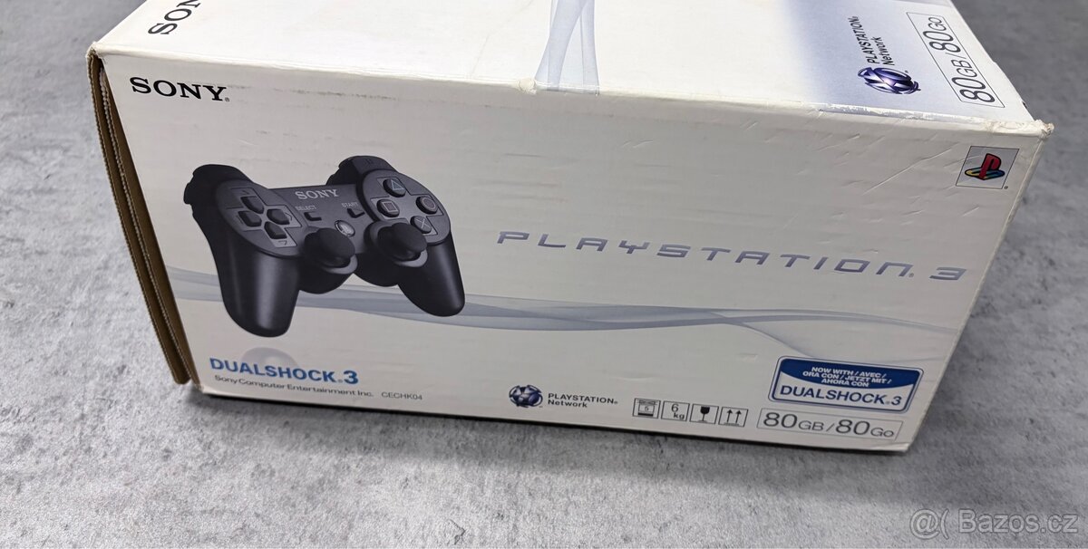 - PS3 Sony CechG04 40GB s krabicí - - 7