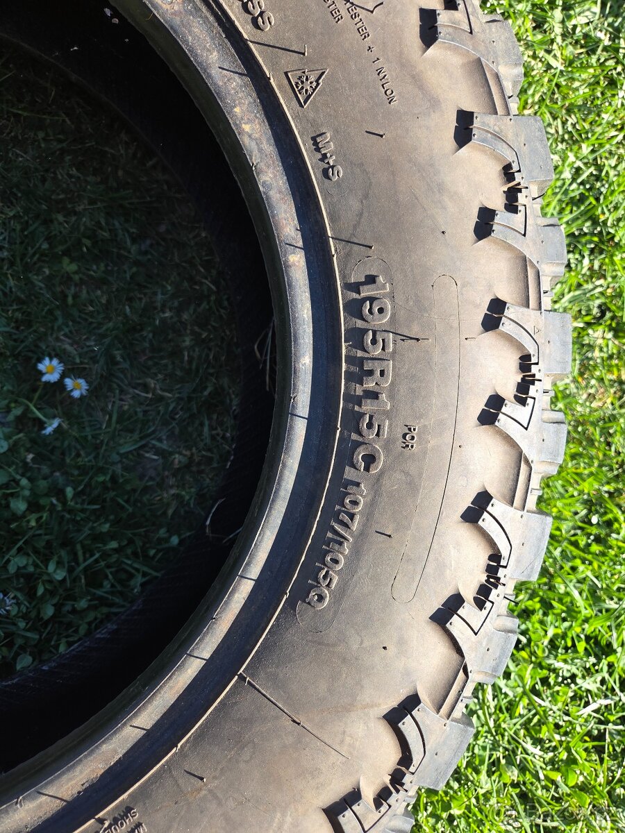 Off road pneu 195 R15 C - 7