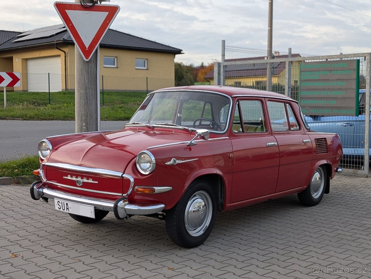 ŠKODA 1000MB 1968 KRÁSNÝ STAV - 7