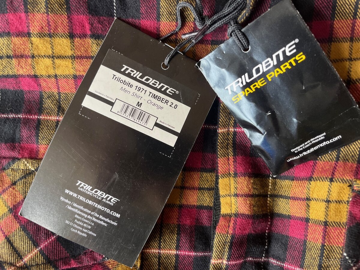 Trilobite Timber 2.0 orange kevlarová bunda - NOVÁ - 7