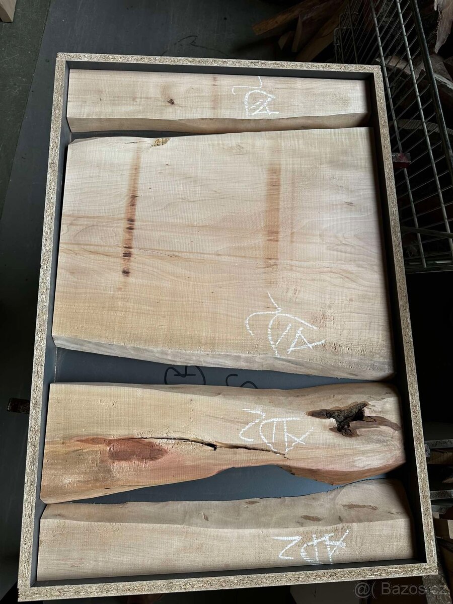 Sety atypických fošen na epoxidové stoly - 7