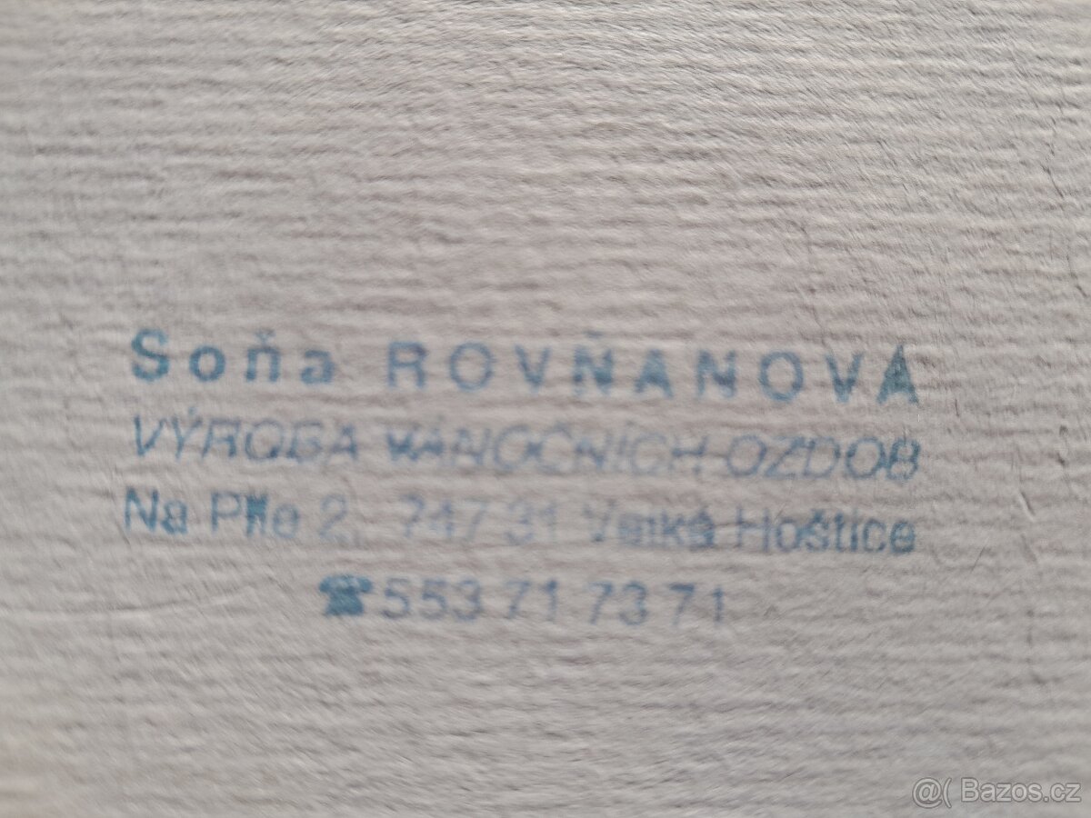 VÁNOČNÍ OZDOBY RETRO SKLENĚNÁ nepoužitá SADA - 7