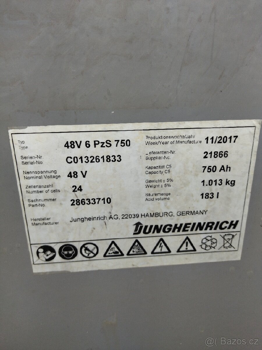 VZV Jungheinrich EFG 220 - 7