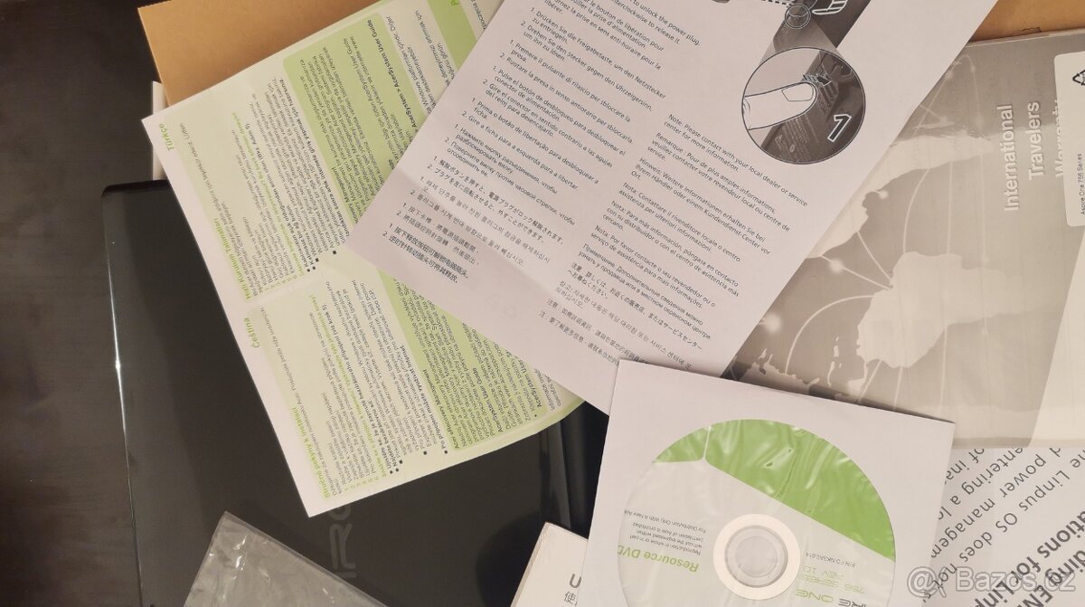 Acer aspire 756 11,6 palců, celeron 877 sandy bridge - 7