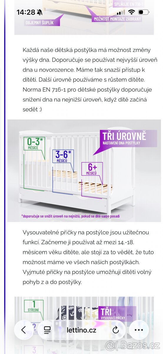 Dětská postýlka - 7