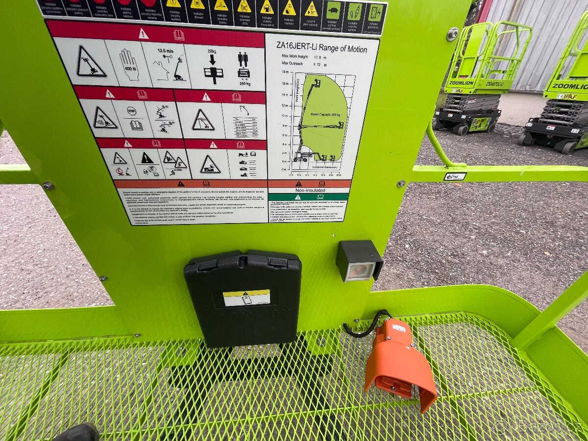 Kloubová plošina Zoomlion ZA16JERT - Li - 7