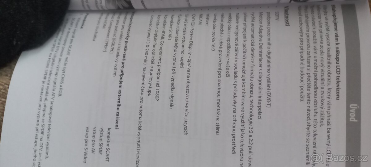 Televize LCD SENCOR - 7