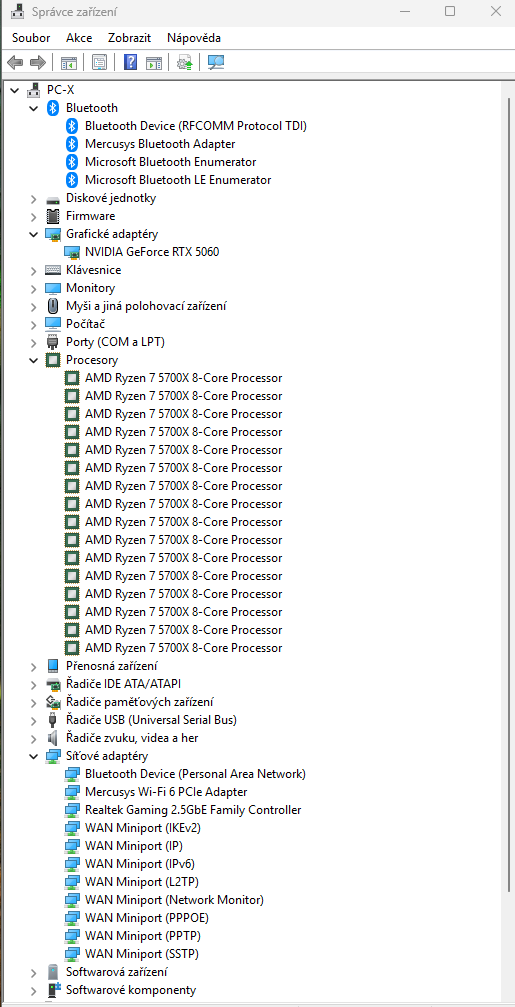 AMD Ryzen 7 5700X, 32GB RAM, RTX 5060, 1 TB, WI-FI, BT - 7