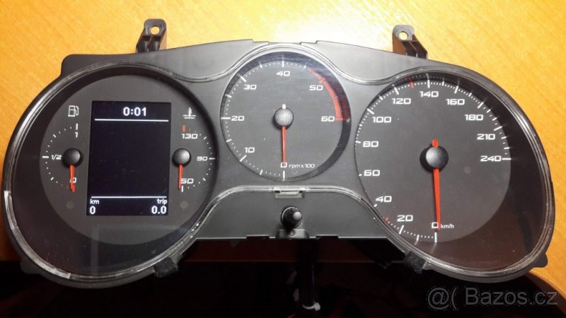 Budíky Seat Altea / Toledo, maxidot, 1P0920853D, 0km - 7