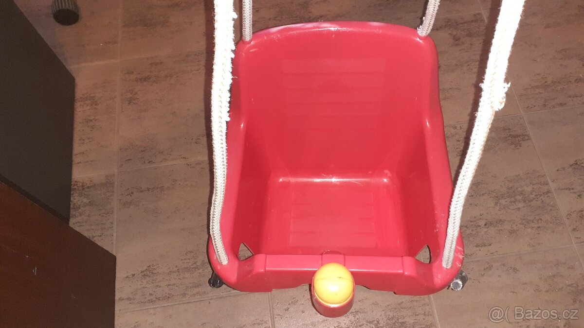 2 x plastová závěsná houpačka pro děti - 7