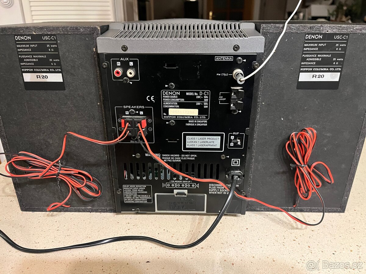 Mini věž Denon D-C1 vč. dálky - 7