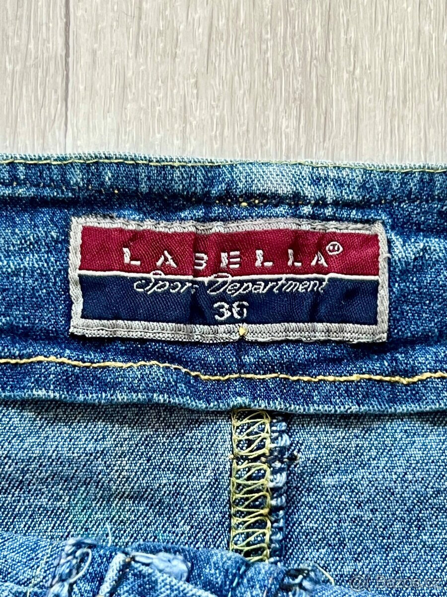 Sukně mini riflová vel.36 - 7