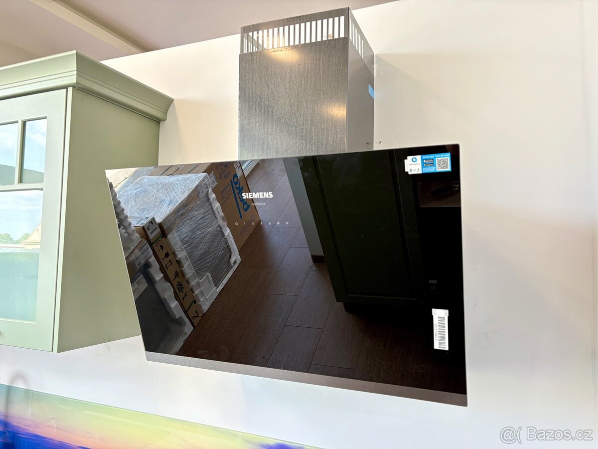 Nový nástěnný odsavač SIEMENS STUDIO LINE IQ 500, černé sklo - 7