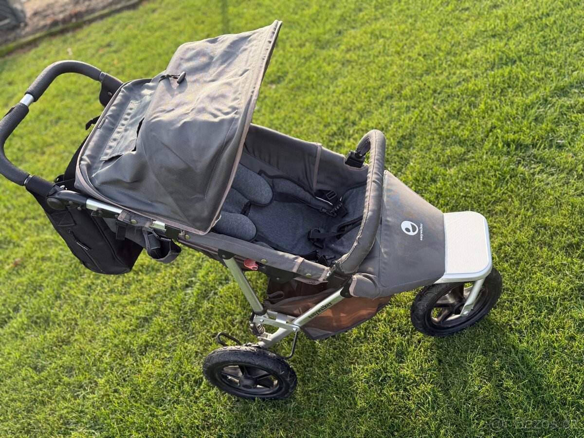 Kočárek Easywalker Sky Plus Korbička/sporťák + příslušenství - 7