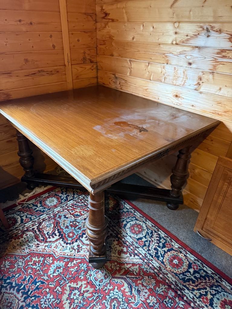 Starožitný stůl dřevěný - 7
