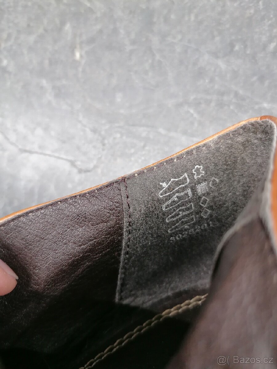 Kožené boty Venturini vel 36 - 7
