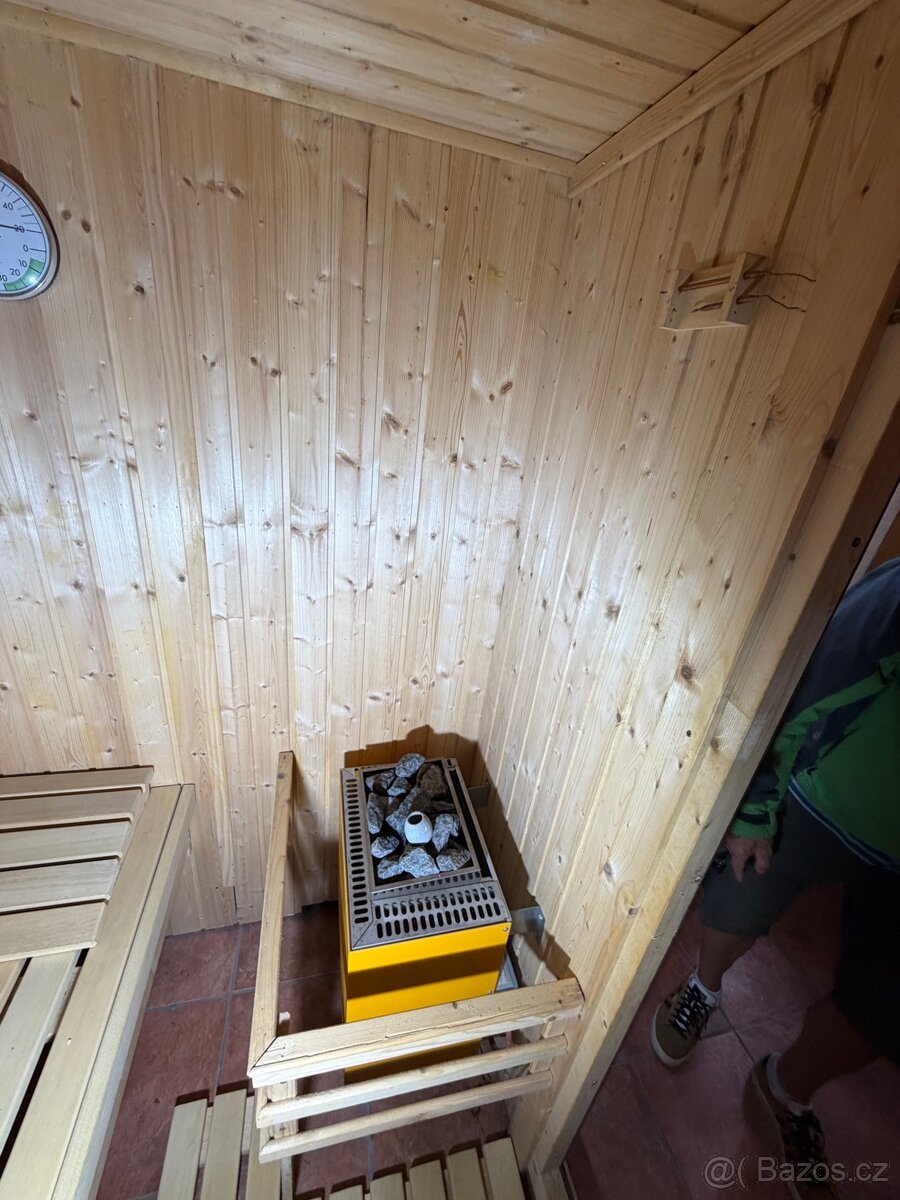 Finská sauna s kamny 7,5 kW - 7