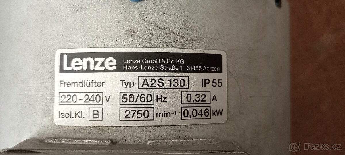 3f motor Lenze s převodovkou - 7