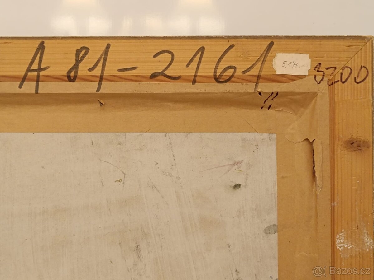 Obraz Jana Lieblová, Šumava 1981, olej 60x80 - 7