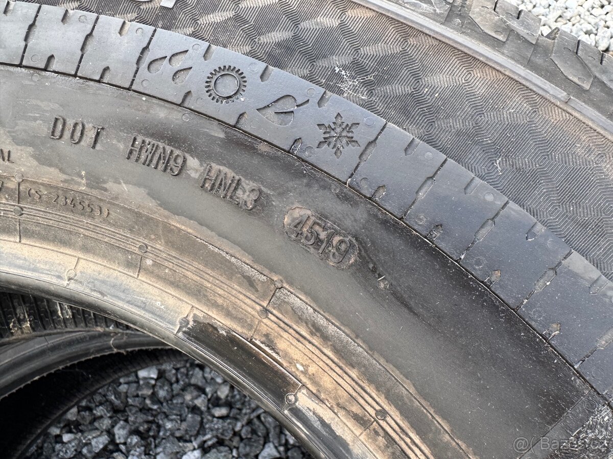 2 ks Pneu 225/75 R16 Continental C VanContact Camper - 7