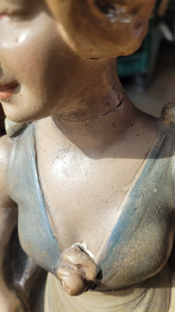 Hodiny figurální velké rarita sběratel - 7