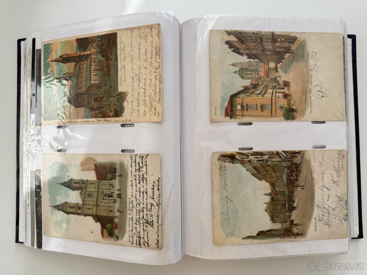 Album historických pohlednic Praha a okolí (cca 244 ks) - 7