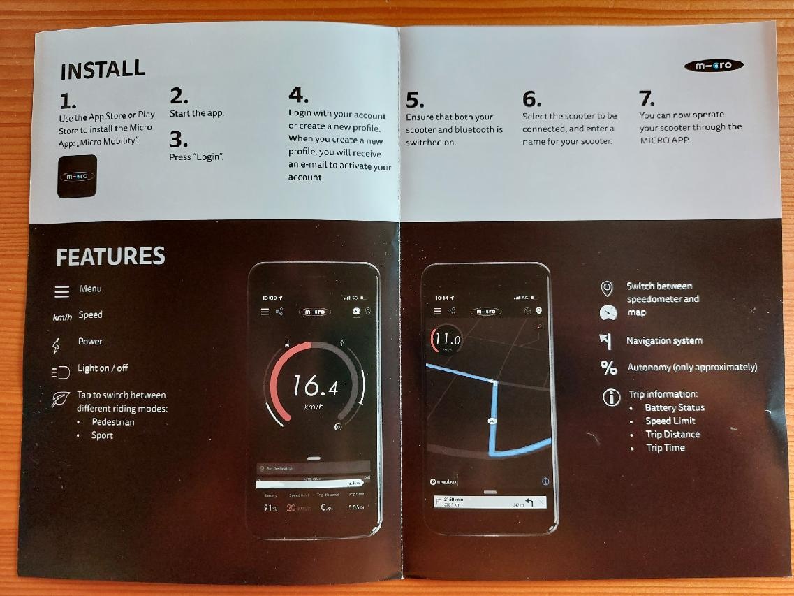 elektrokoloběžka Micro Commuter nová, nejetá - 7
