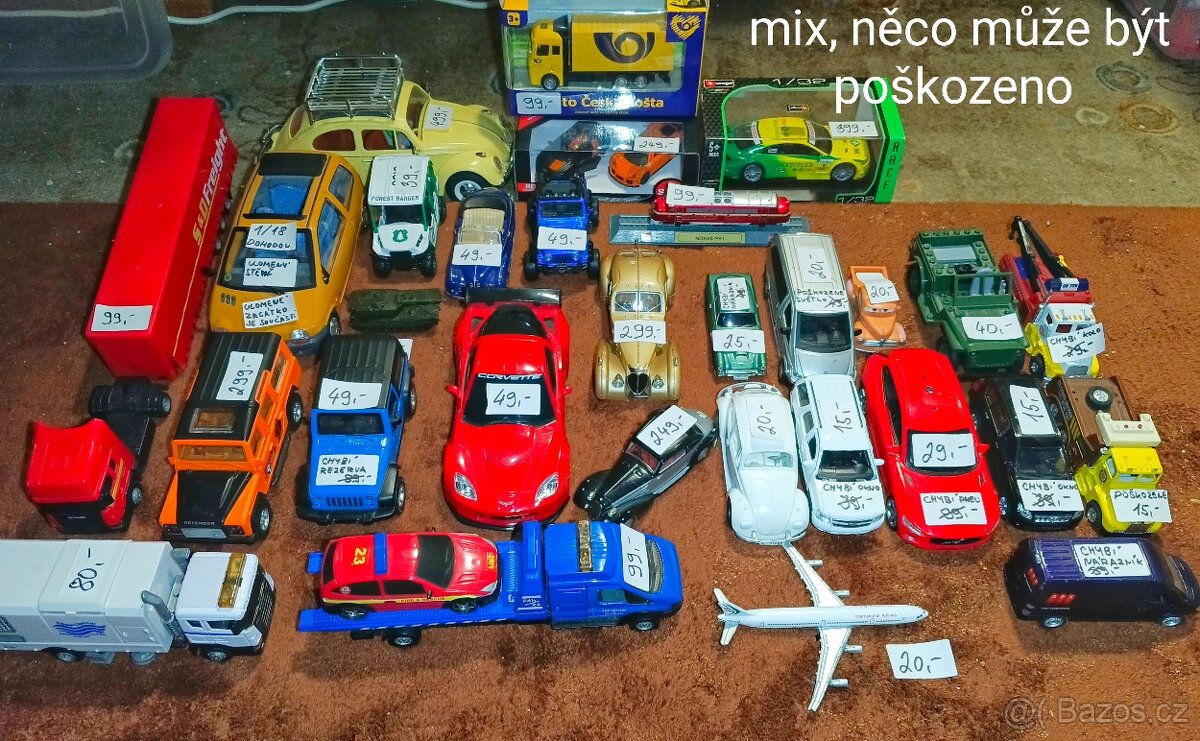 Autíčka, modely, abrex deagostiny hotwheels matchbox welly - 7