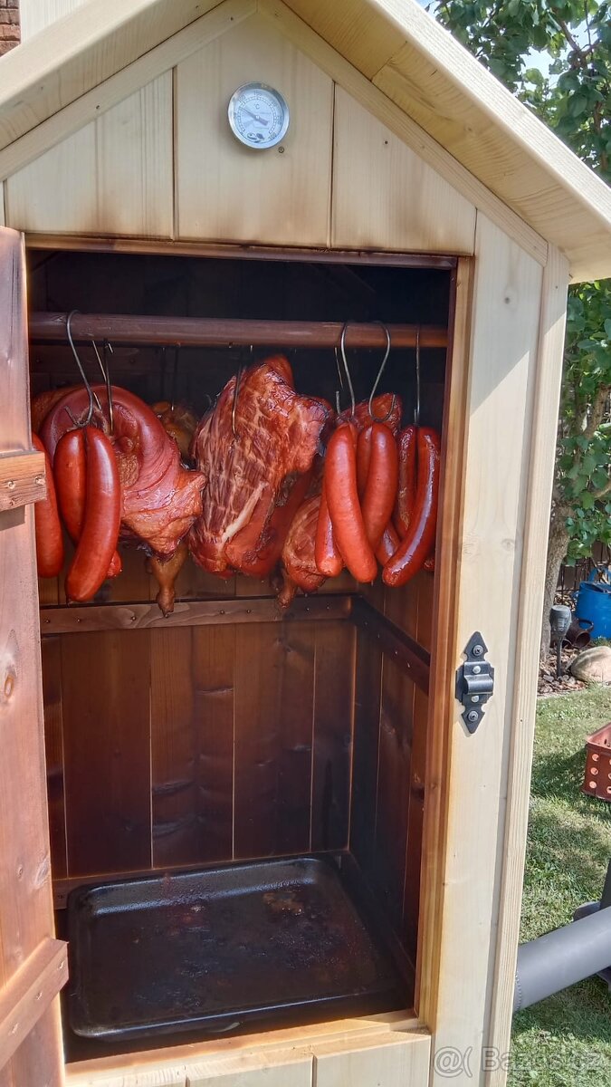 Dřevěné udírna - 7