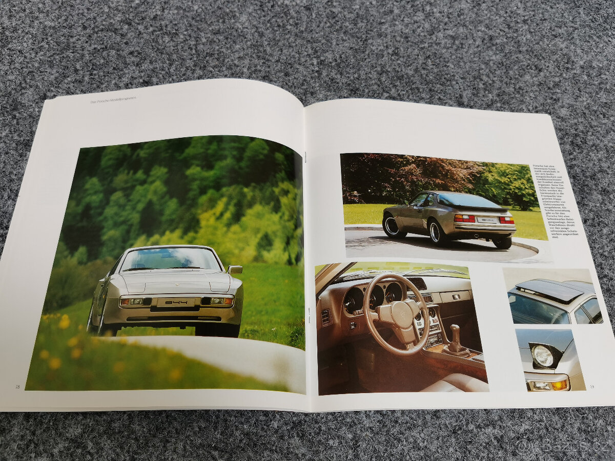 Prospekt Porsche výrobní program, 38 stran, německy, 1983 - 7