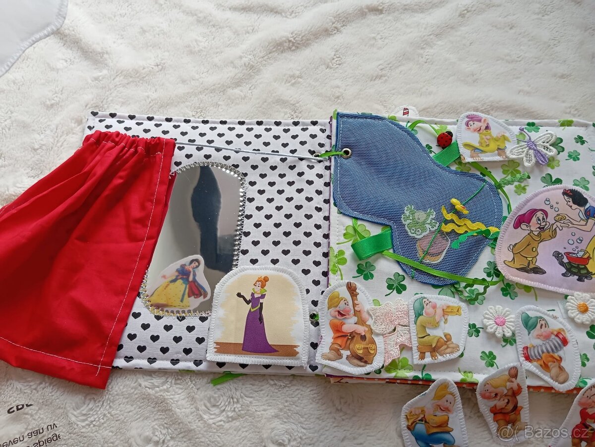 quiet book Sněhurka - 7