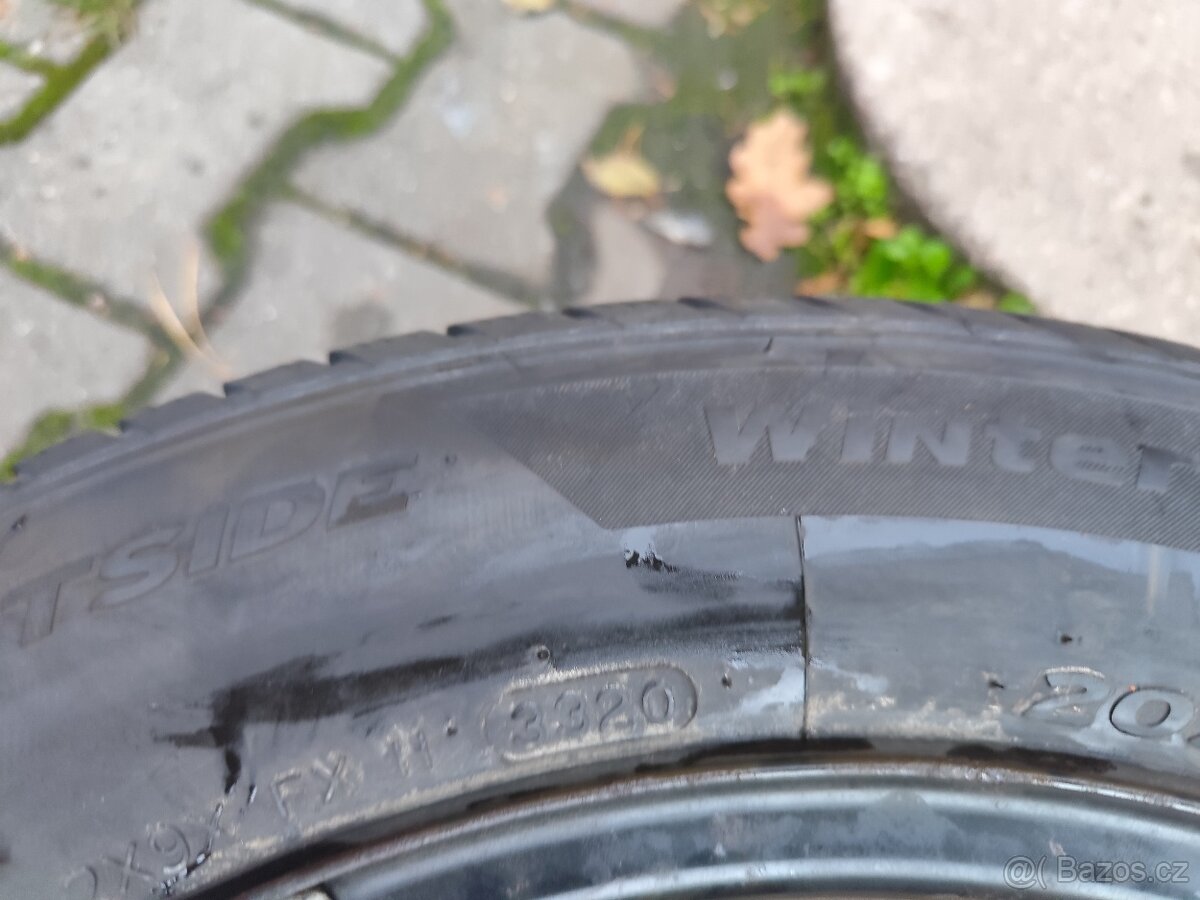 Zimní 205/60/16, disky 5 x 105 Opel - 7