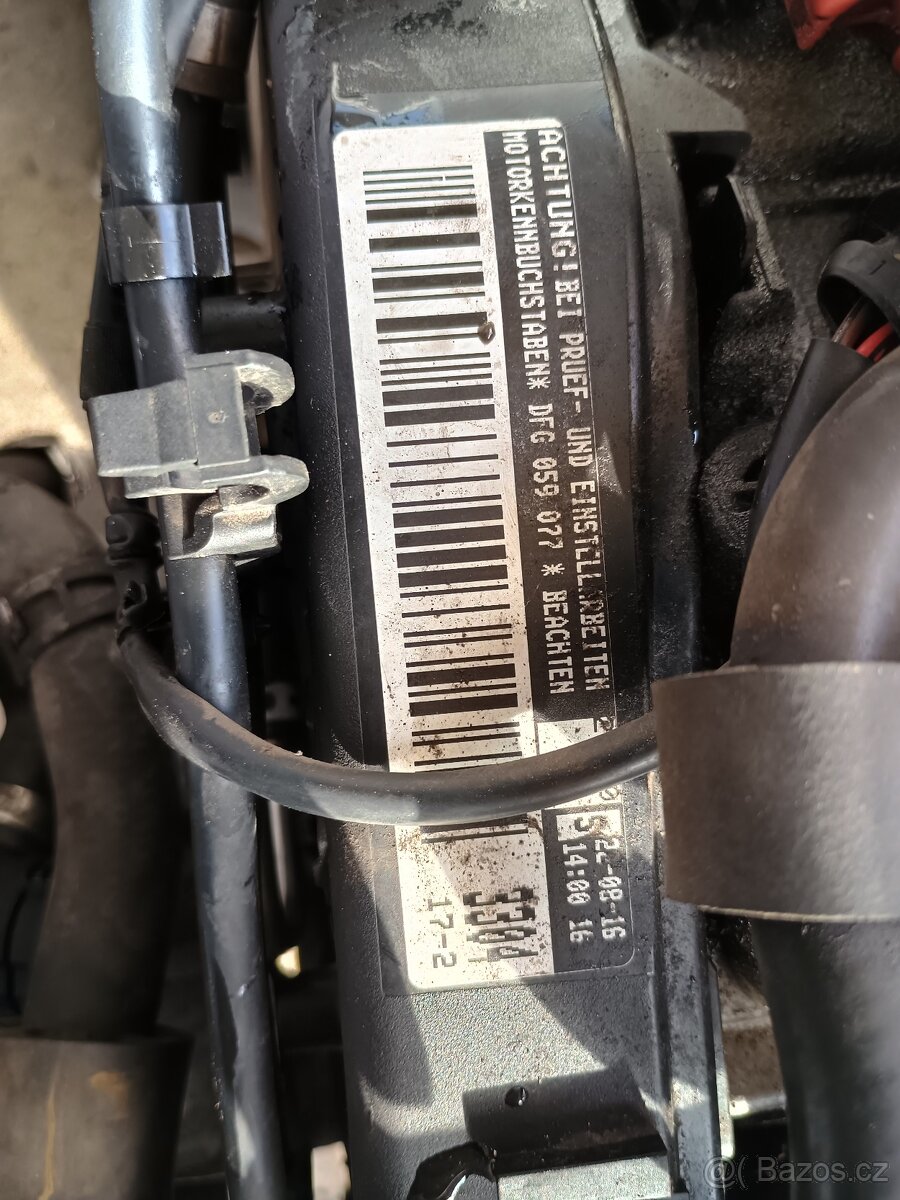 Prodám motor 2.0 TDI 110kw kód DFGA - 7