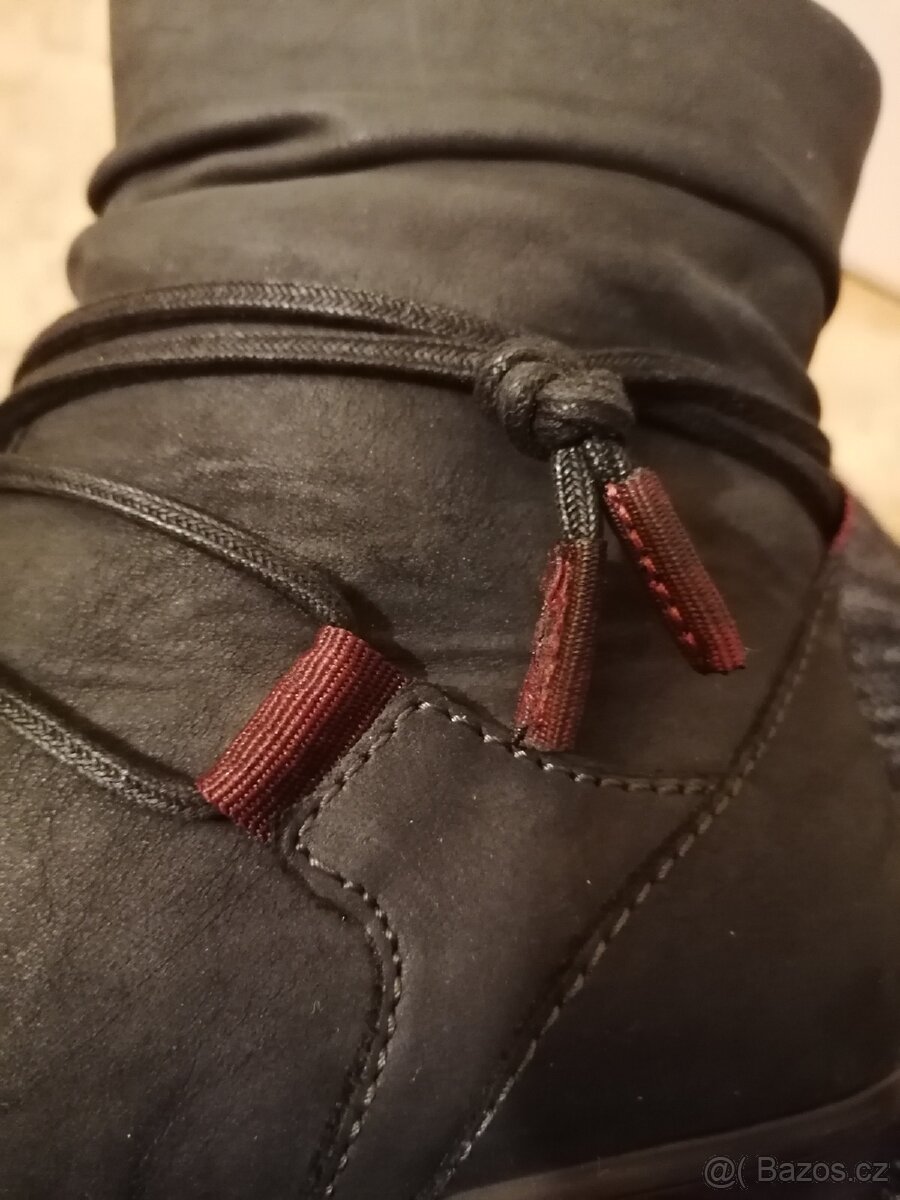 Kožené kotníkové kozačky zn. : Tamaris - 7
