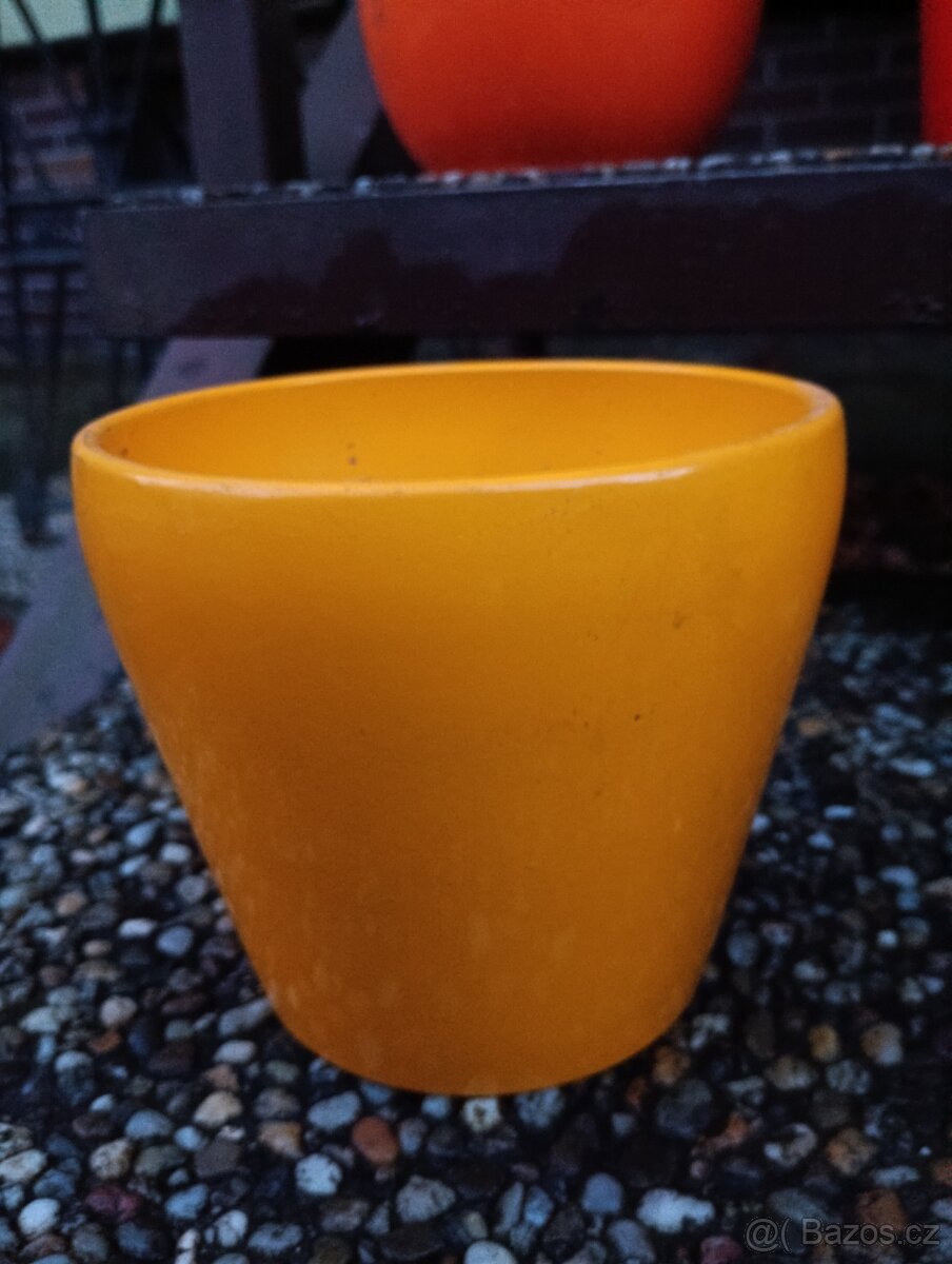 Keramické obaly na květináče - 7