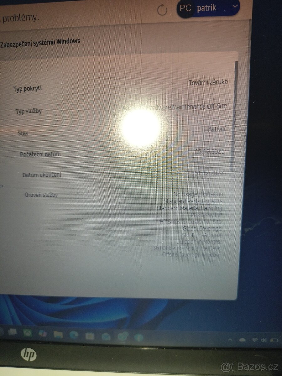 Notebook HP - 7