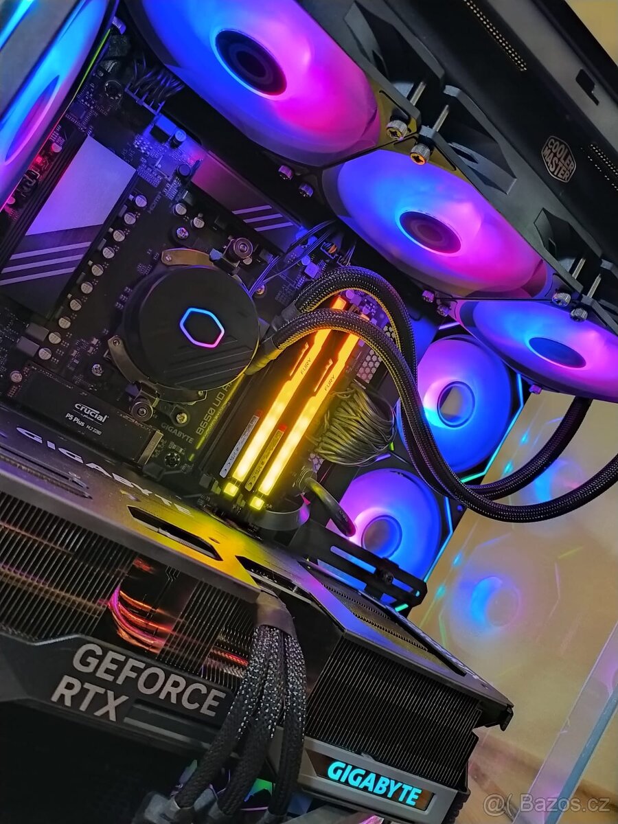 Herní PC: RTX 5080, R7 9800x3d, 64Gb ram DDR5, ZÁRUKA - 7