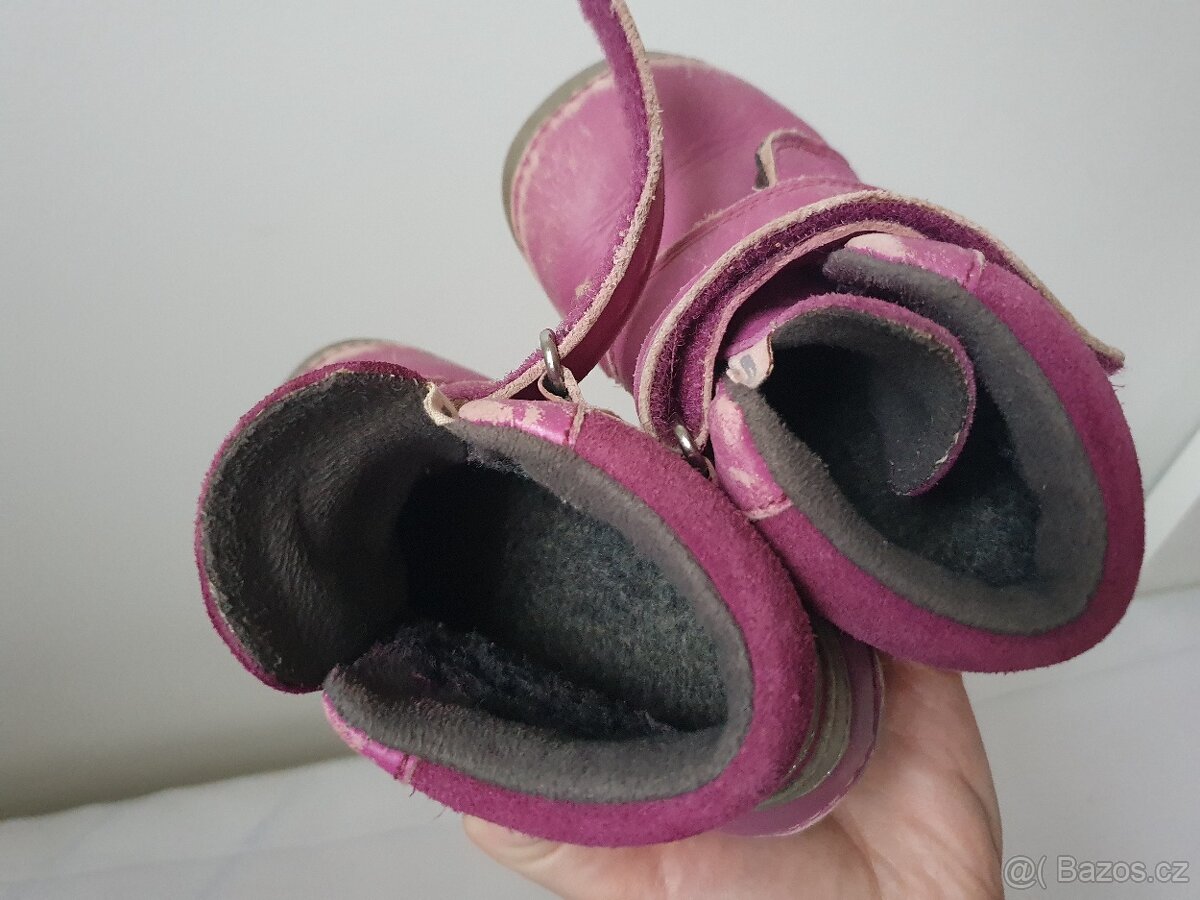Dívčí zateplené boty DD step vel. 24 - 7