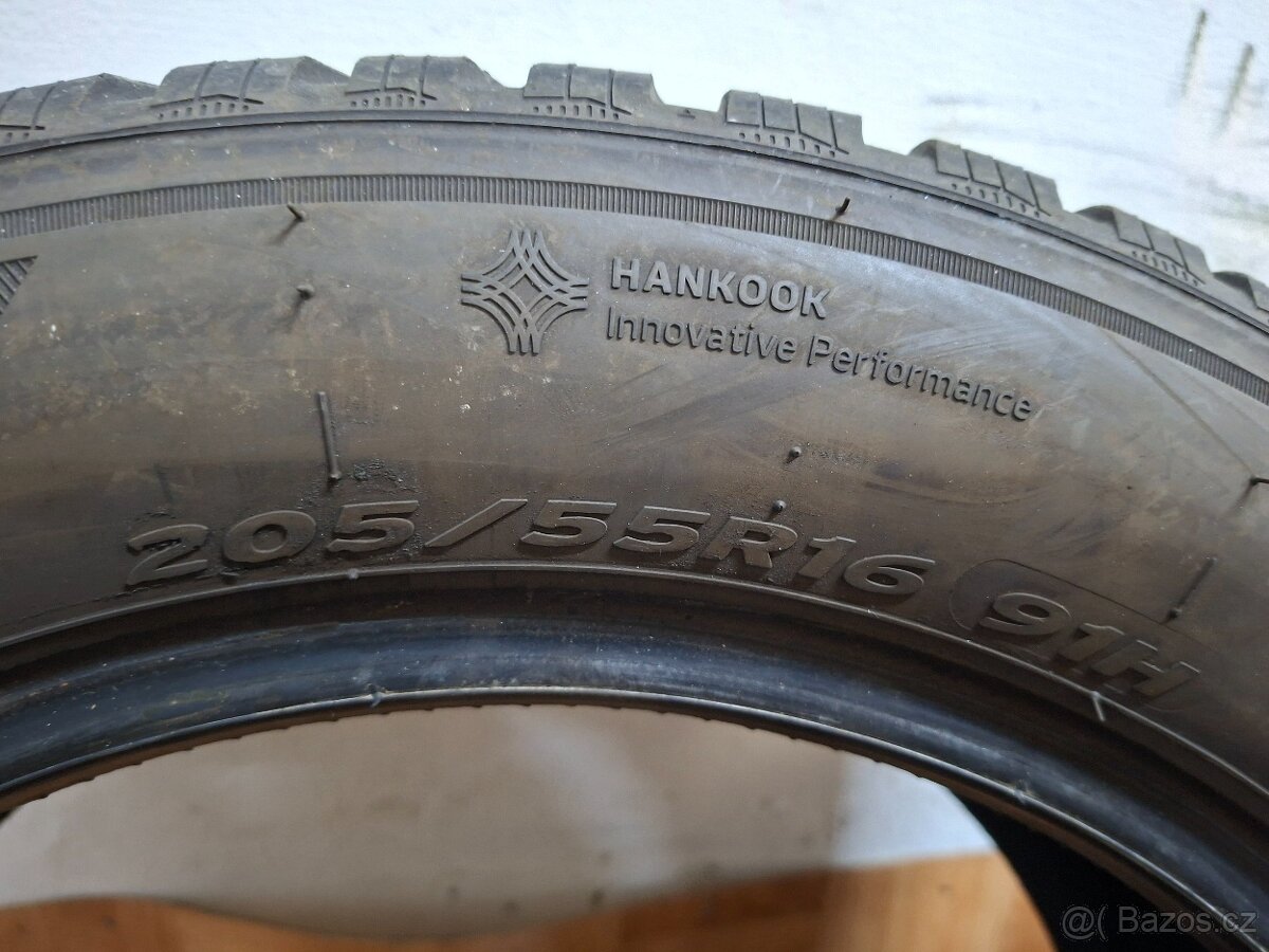 Zimní pneu 205/55/16 2xHankook,2xFulda - 7