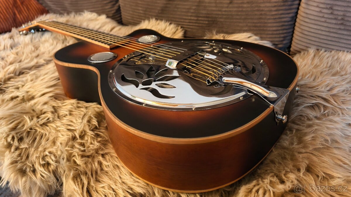 Dobro Resonator Guitar Gold Tone - 7