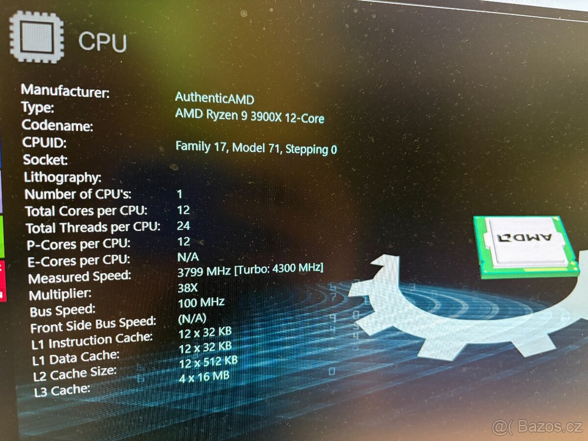 ASUS ROG STRIX X570-E GAMING + Ryzen 3900X + 64GB RAM - 7