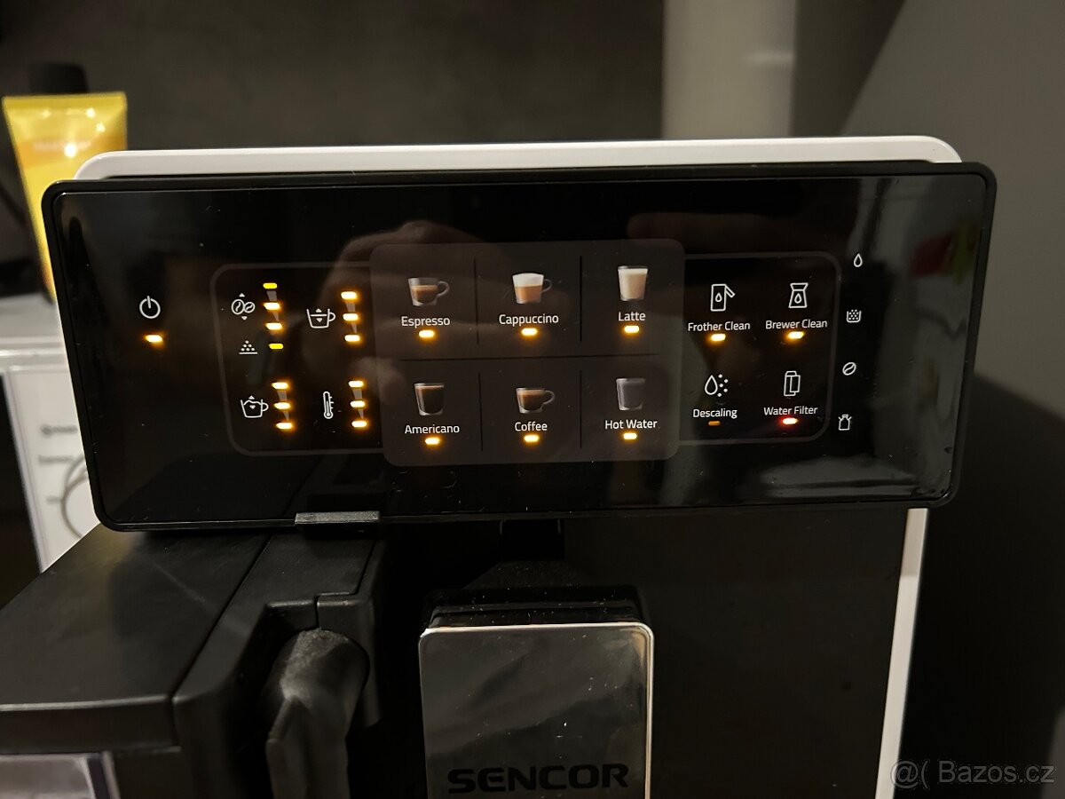 Automatický kávovar Sencor SES 9301WH - záruka 1 rok - 7
