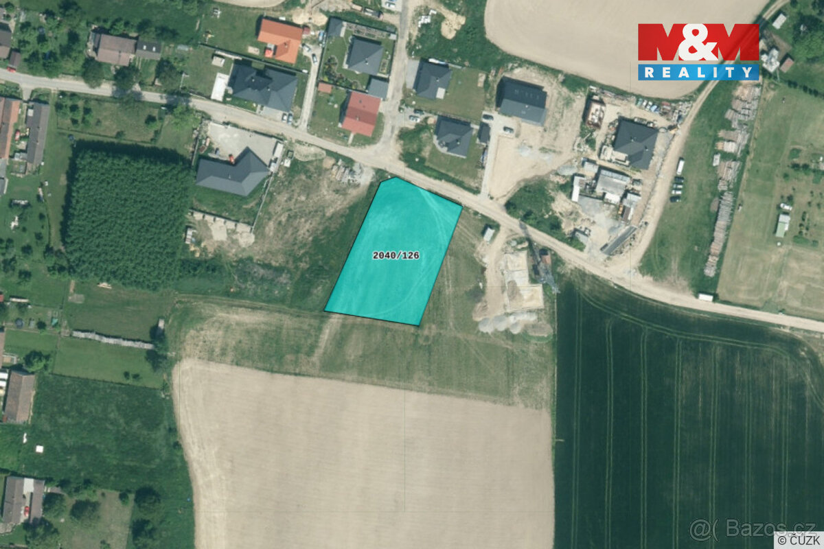 Prodej pozemku k bydlení, Chotýčany, 1265 m2 - 7