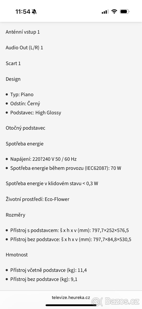 Samsung TV LE32B450 - 7