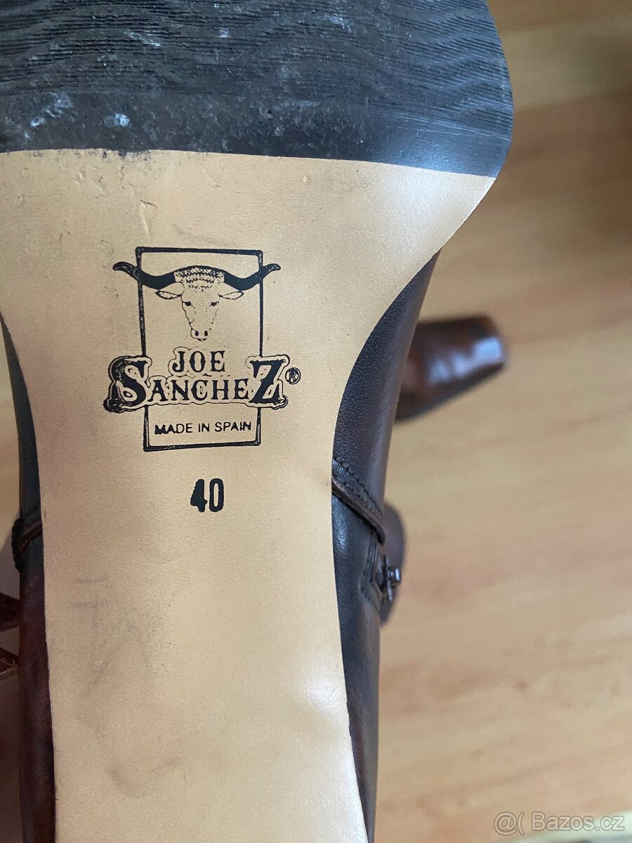 Kožené boty vel 40 Joe Sanchez - 7